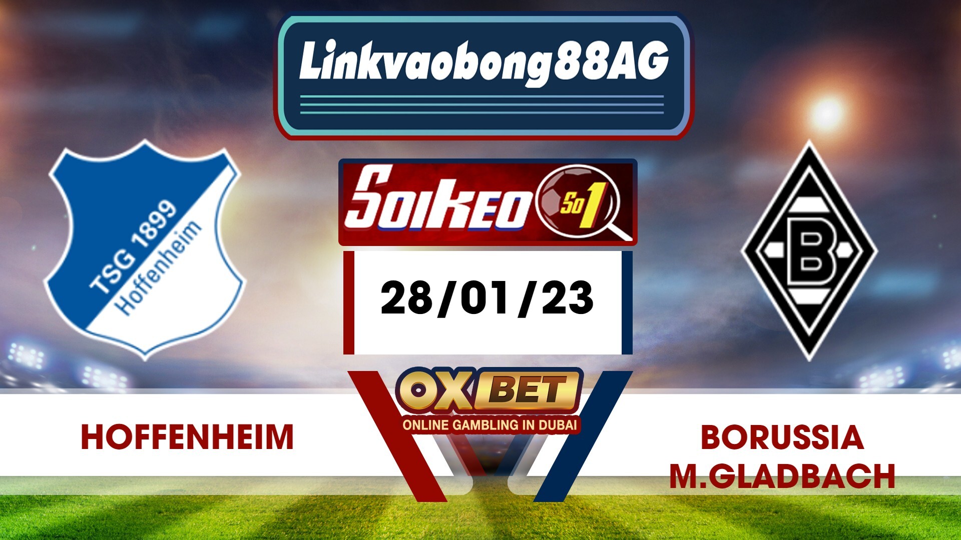 Soi kèo Bong88 Hoffenheim vs Gladbach – 28/01/2023 – 21h30 tối