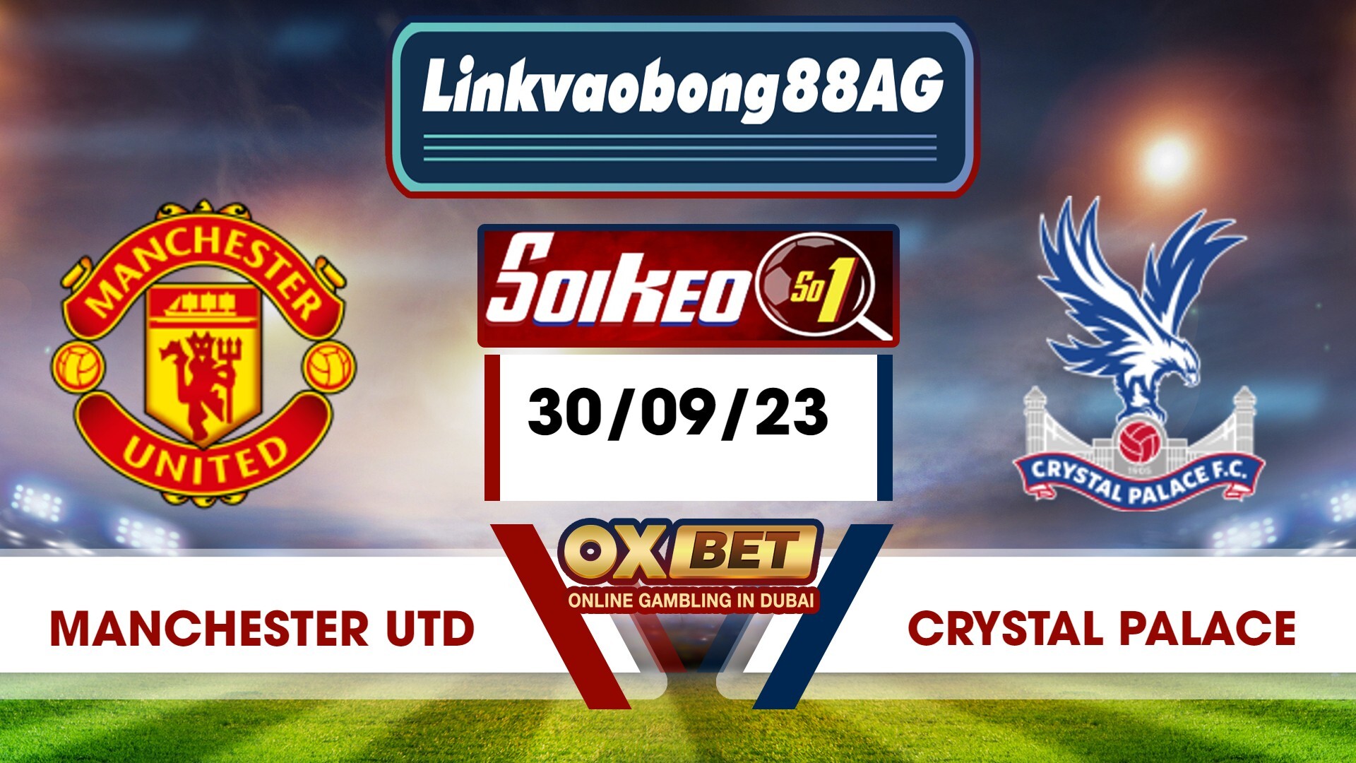 Soi kèo Bong88 Manchester Utd vs Crystal Palace – 30/09/2023 – 21h00 Tối