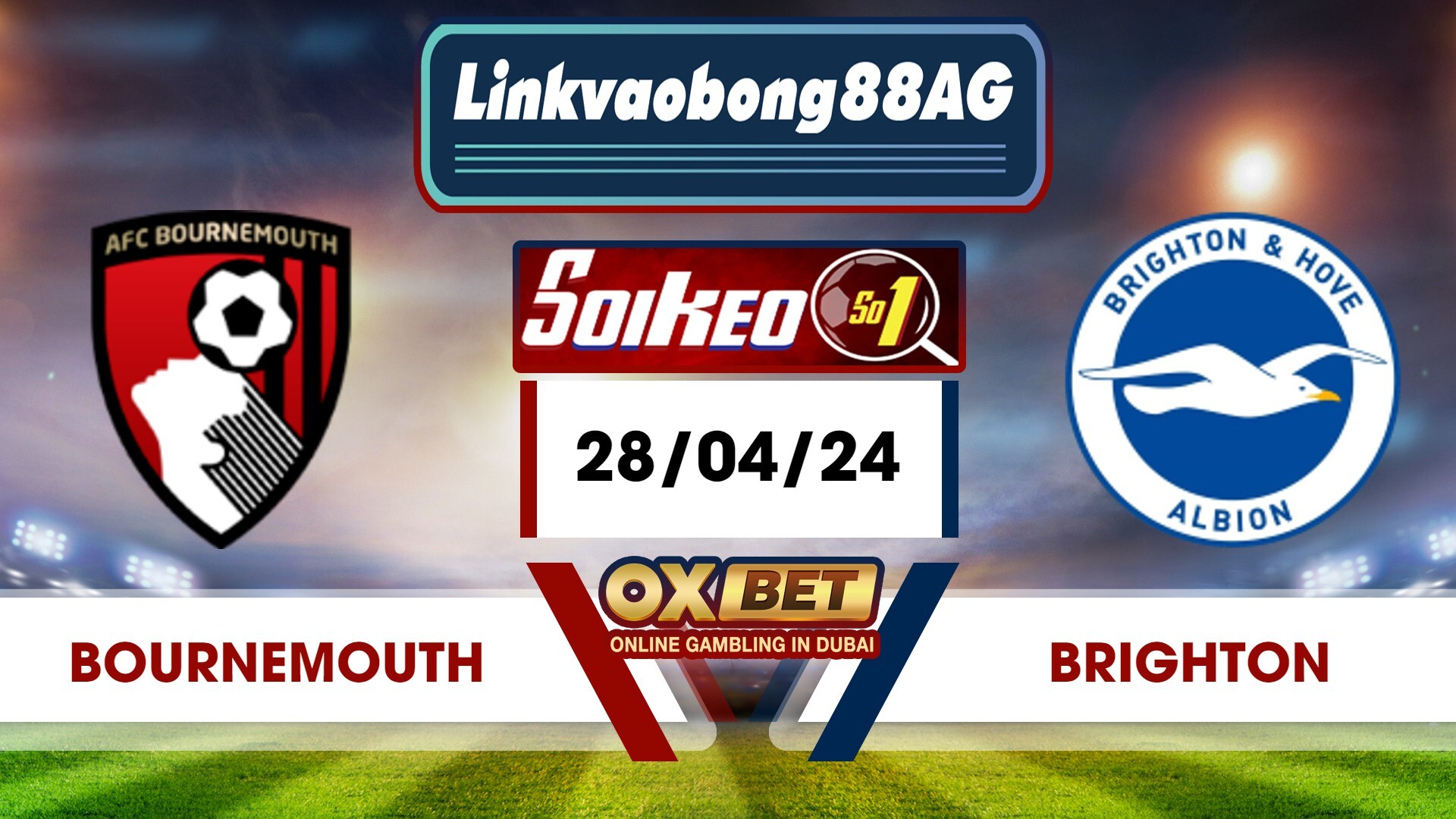 Soi kèo Bong88 Bournemouth vs Brighton – 28/04/2024 – 20h00 Tối
