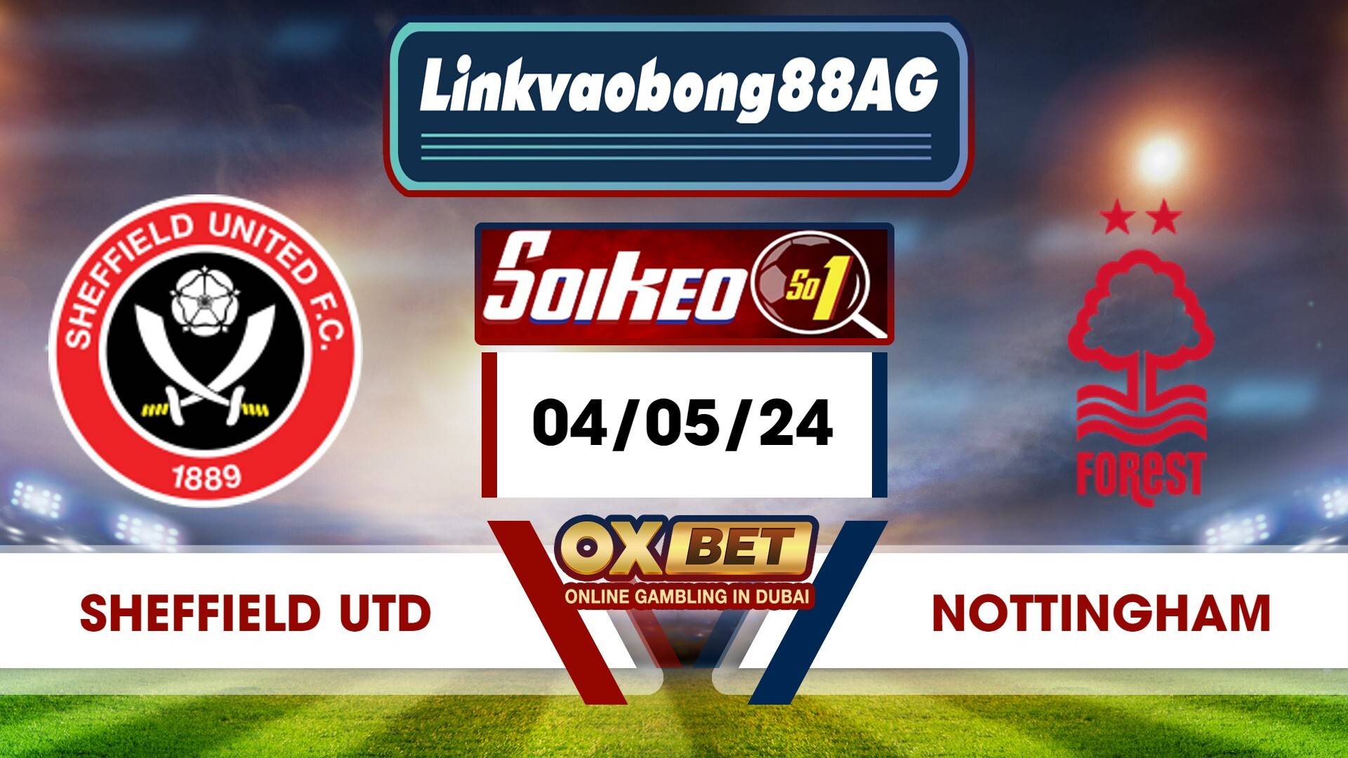 Soi kèo Bong88 Sheffield Utd vs Nottingham – 04/05/2024 – 21h00 Tối