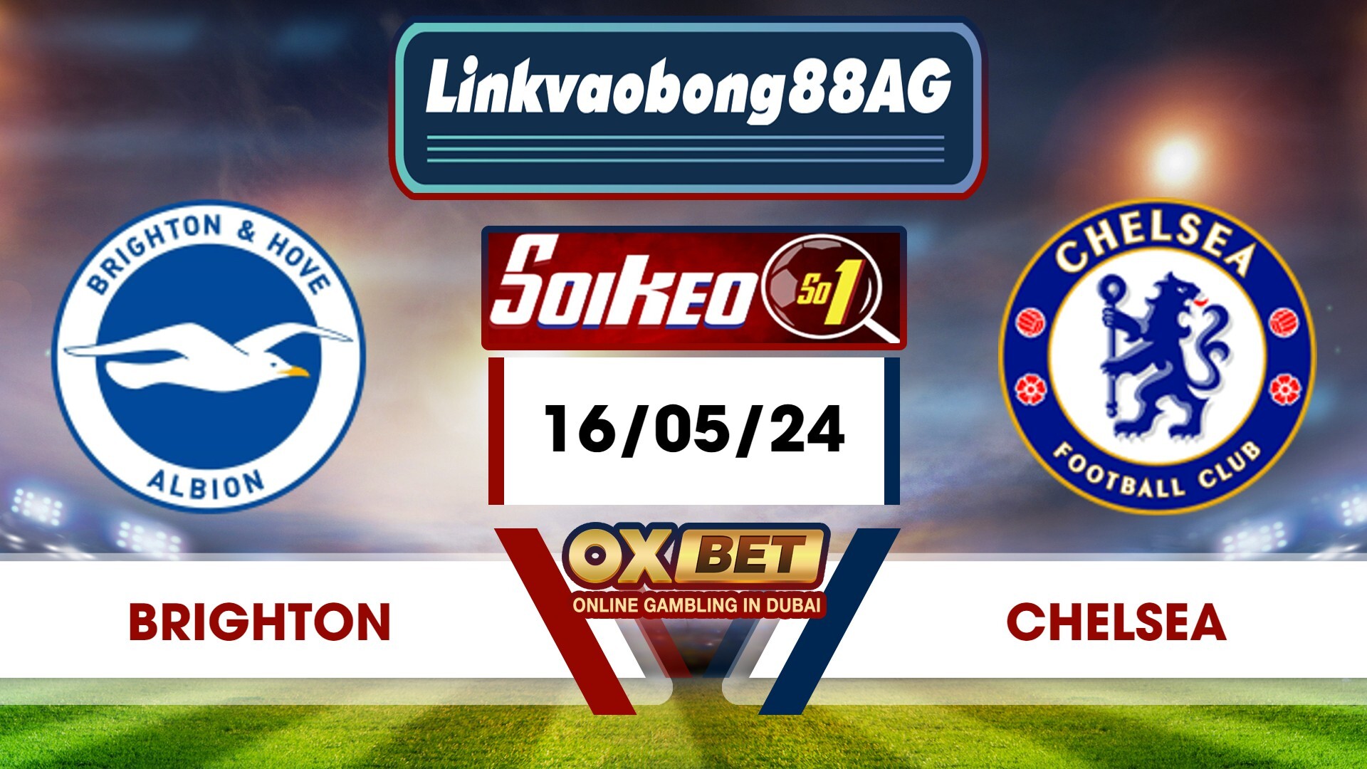 Soi kèo Bong88 Brighton vs Chelsea – 16/05/2024 – 01h45 sáng